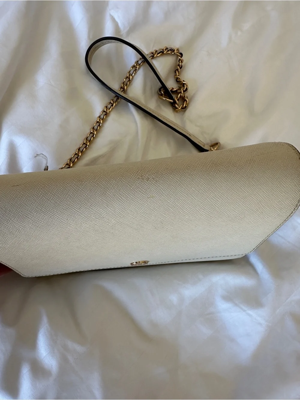 Tory Burch -  Robinson Small Chain Shoulder Bag in Cream